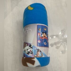 NWT Disney 100 Anniversary Kids Soft Fleece Throw Blanket